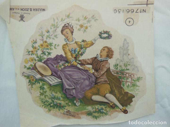 Oggetti Antichi: CALCA CER&Aacute;MICA (Calcoman&iacute;a Vitrificable) ESCENA ROM&Aacute;NTICA. MULDER & ZOON NV Amsterdam