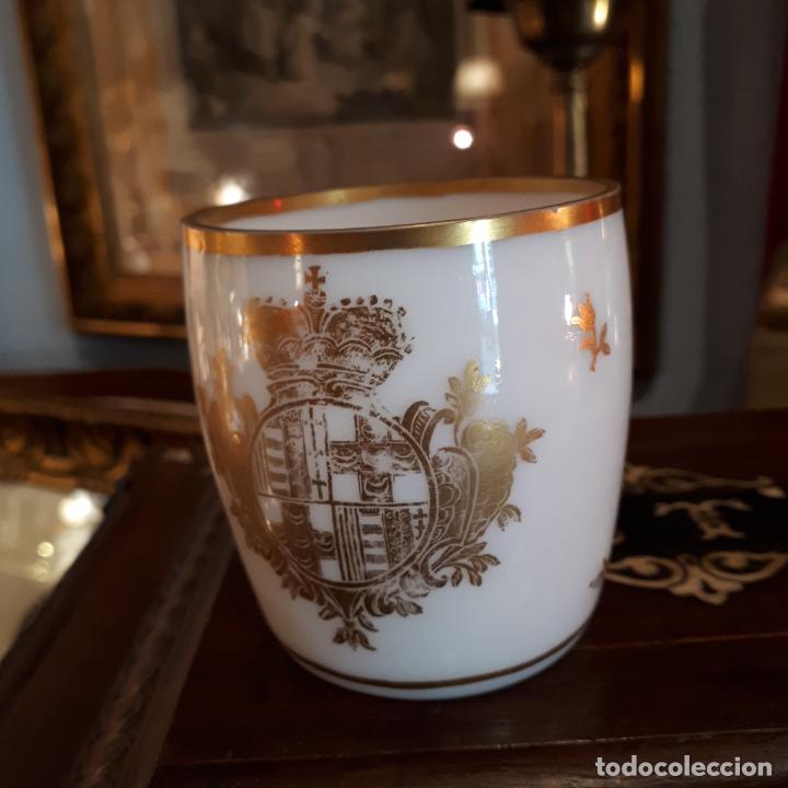Antig&uuml;edades: OPALINA DE CRISTAL DE LA GRANJA - Foto 3