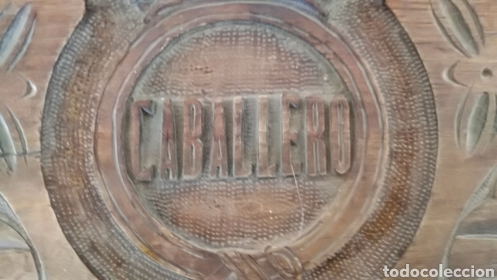 Antig&uuml;edades: CAJA MADERA TODA TALLADA - Foto 3
