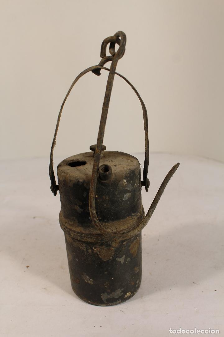 Antig&uuml;edades: carburo lampara antigua - Foto 4