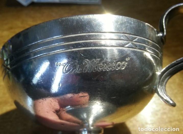 Antig&uuml;edades: COPAS DE COCKTAIL METAL PLATEADO - Foto 5