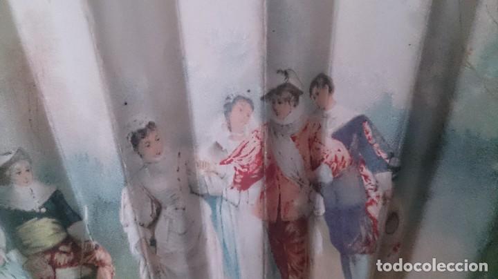 Antig&uuml;edades: ABANICO PINTADO A MANO - Foto 12