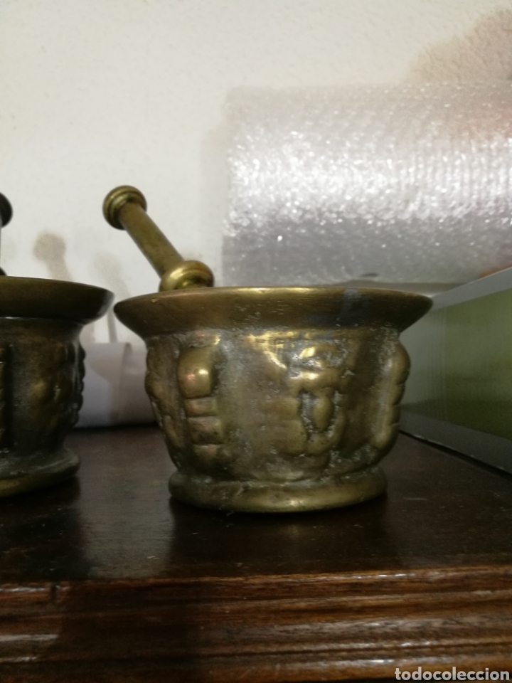 Antig&uuml;edades: Colecci&oacute;n de 8 morteros - Foto 4