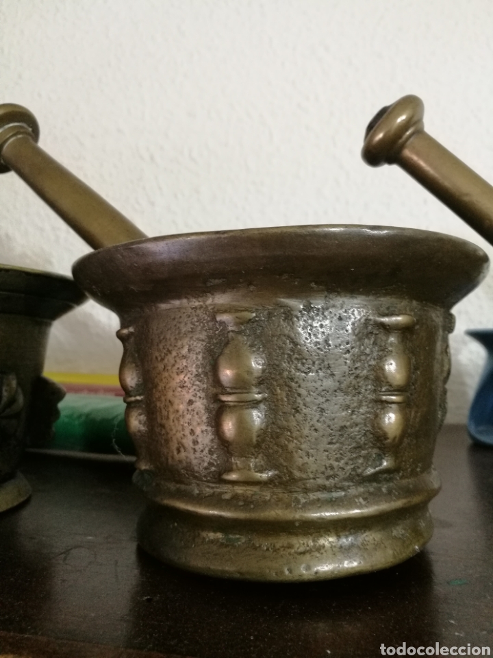 Antig&uuml;edades: Colecci&oacute;n de 8 morteros - Foto 6