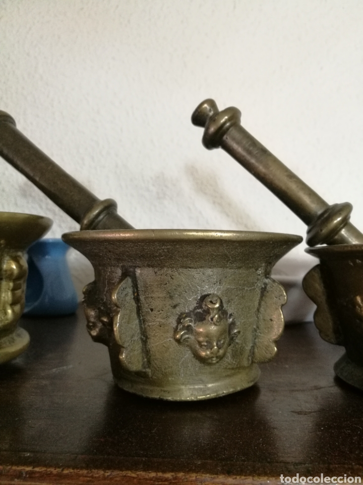 Antig&uuml;edades: Colecci&oacute;n de 8 morteros - Foto 7