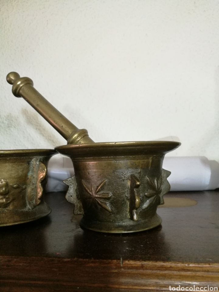 Antig&uuml;edades: Colecci&oacute;n de 8 morteros - Foto 9