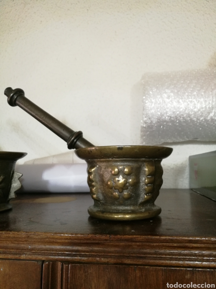 Antig&uuml;edades: Colecci&oacute;n de 8 morteros - Foto 11