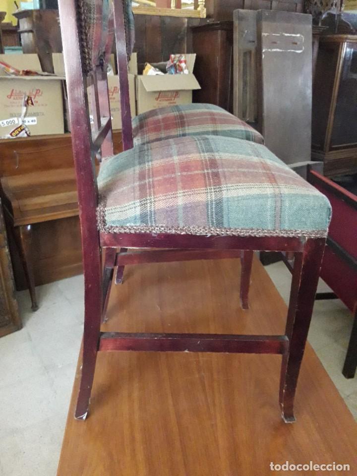 Antig&uuml;edades: Pareja de sillas - Foto 3