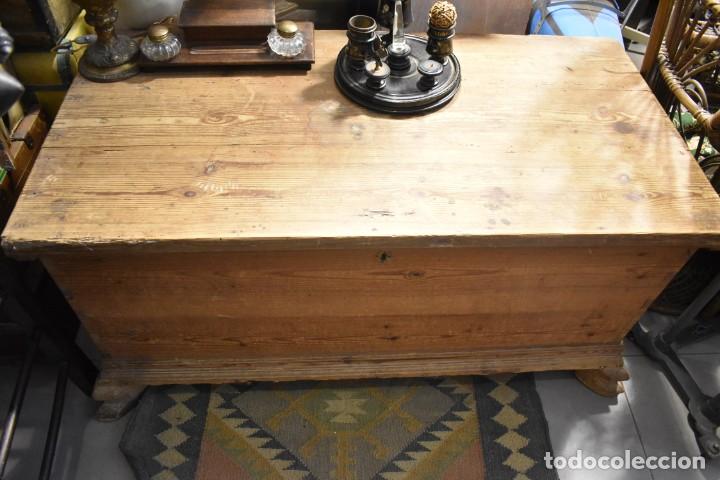 Antig&uuml;edades: ANTIGUO B&Aacute;UL ARC&Oacute;N DE AJUAR - Foto 2