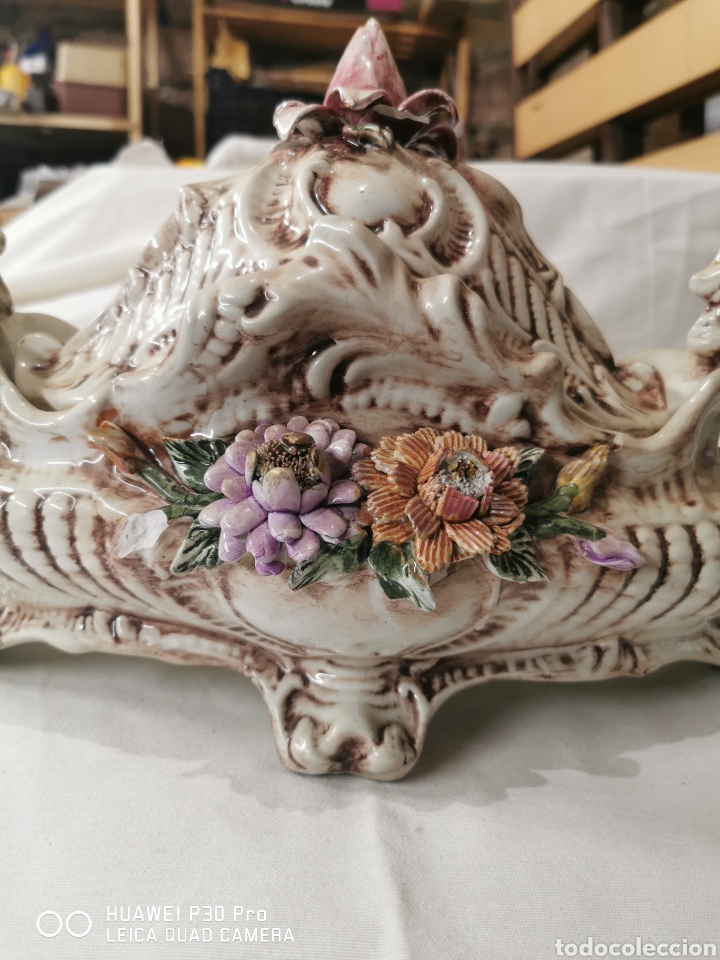 Antig&uuml;edades: sopera en porcelana - Foto 2