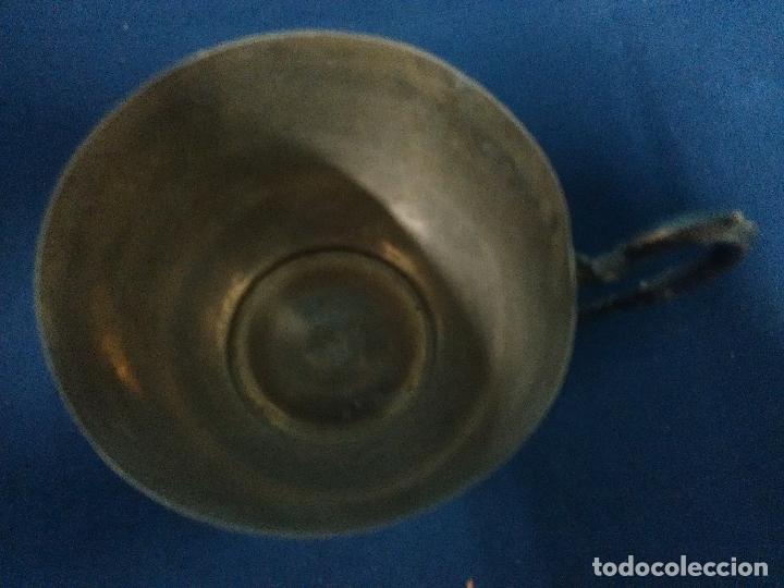 Antig&uuml;edades: TAZA PLATEADA - Foto 2