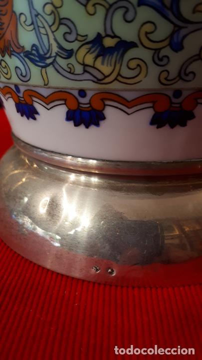 Antig&uuml;edades: JARR&Oacute;N PORCELANA Y PLATA DE LEY. - Foto 2