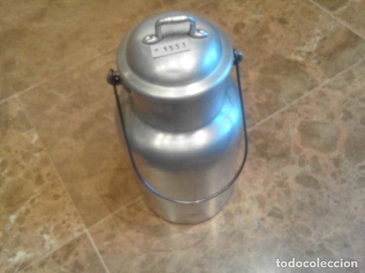Antig&uuml;edades: ANTIGUA LECHERA DE ALUMINIO - Foto 1
