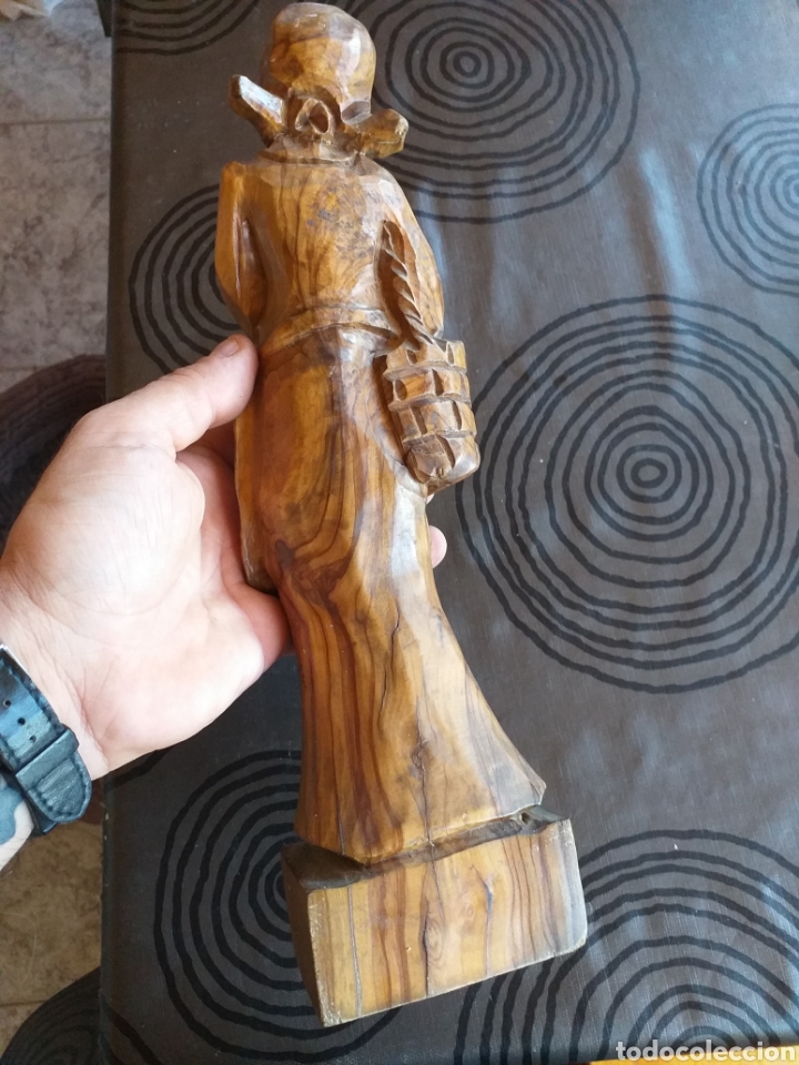 Antig&uuml;edades: BONITA TALLA DE MADERA - Foto 3