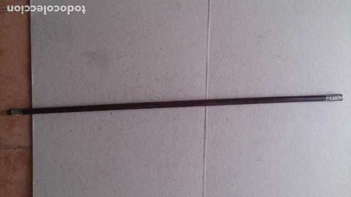Antig&uuml;edades: BASTON DE MANDO DE PLATA 925. 85 CTMS - Foto 1