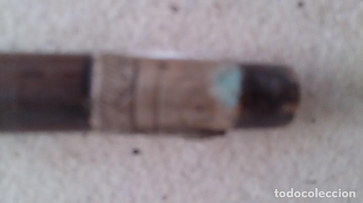 Antig&uuml;edades: BASTON DE MANDO DE PLATA 925. 85 CTMS - Foto 2