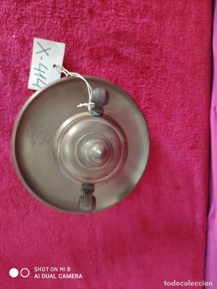 Antig&uuml;edades: TINTERO MESA DE DESPACHO EN BRONCE - XXX 414 - Foto 2