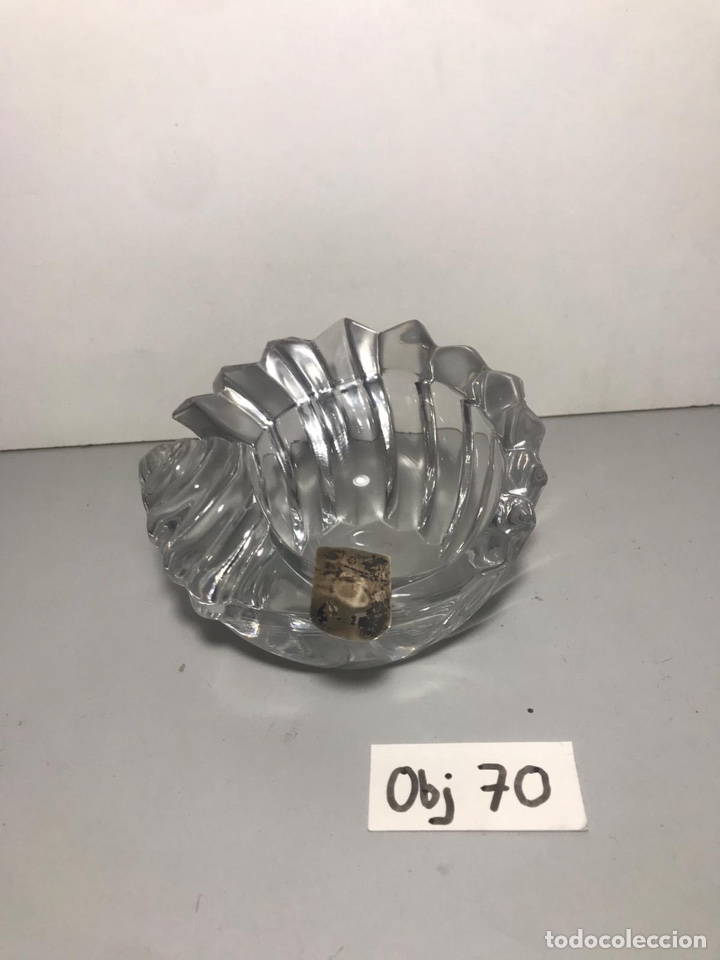 Antig&uuml;edades: Cenicero de cristal de murano - Foto 1