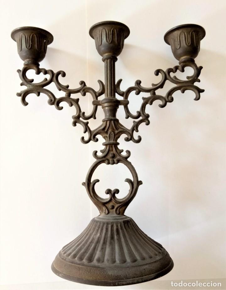 Antig&uuml;edades: Candelabro - Foto 2