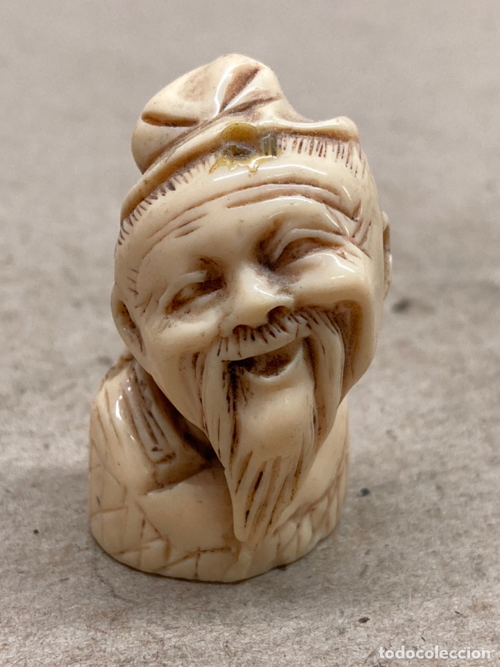 Antig&uuml;edades: Figura de Baquelita china - Foto 7