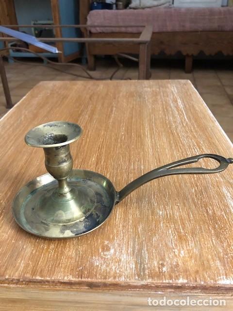 Antig&uuml;edades: Palmatoria bronce - Foto 2
