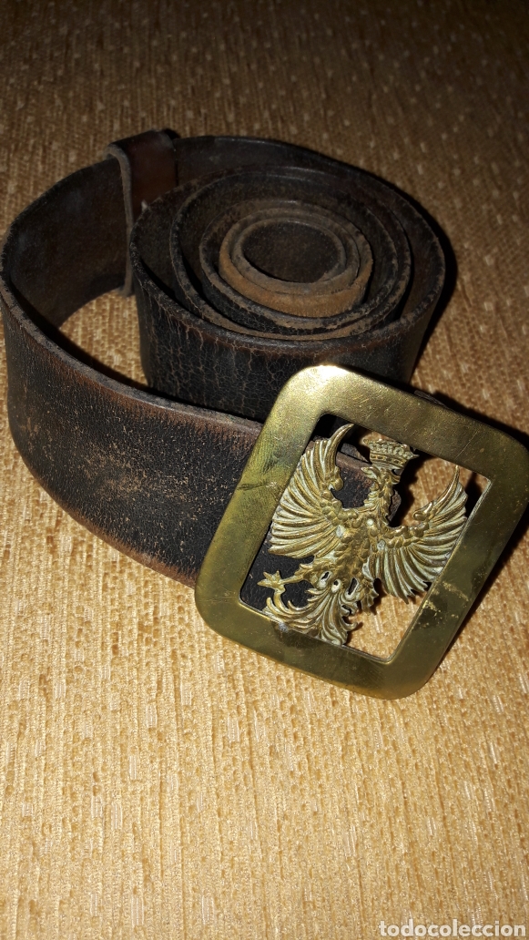 Antig&uuml;edades: Cintur&oacute;n ej&eacute;rcito - Foto 1