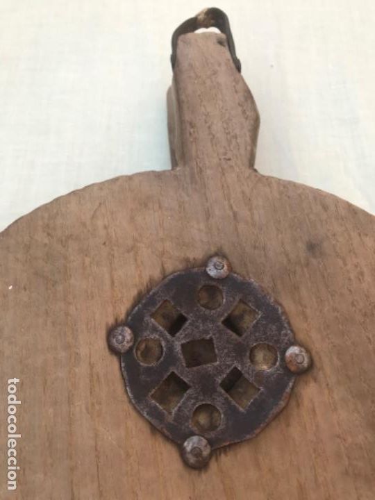 Antig&uuml;edades: Antiguo fuelle de madera y cuero - Foto 2