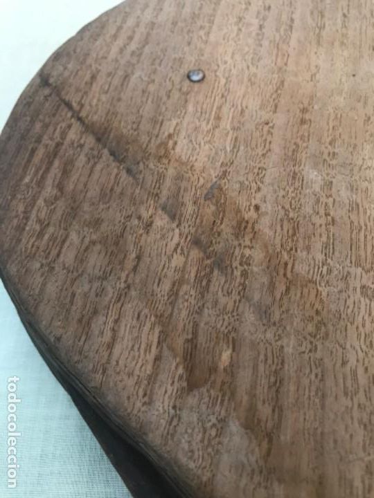 Antig&uuml;edades: Antiguo fuelle de madera y cuero - Foto 9