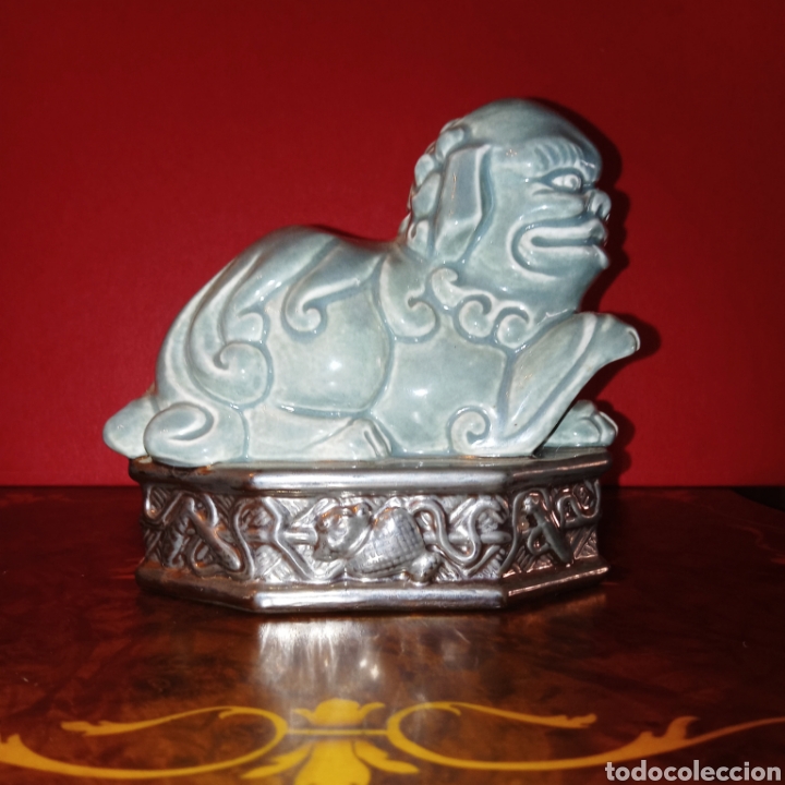 Antig&uuml;edades: PERRO DE FOO - DRAGON CHINO - QUIMERA - PORCELANA DE ALGORA - Foto 5