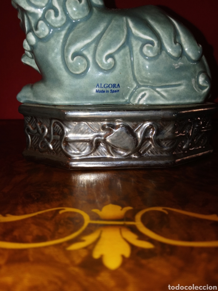 Antig&uuml;edades: PERRO DE FOO - DRAGON CHINO - QUIMERA - PORCELANA DE ALGORA - Foto 9