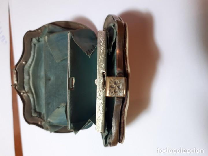 Antig&uuml;edades: Antiguo bolsito plata y marfil - Foto 4