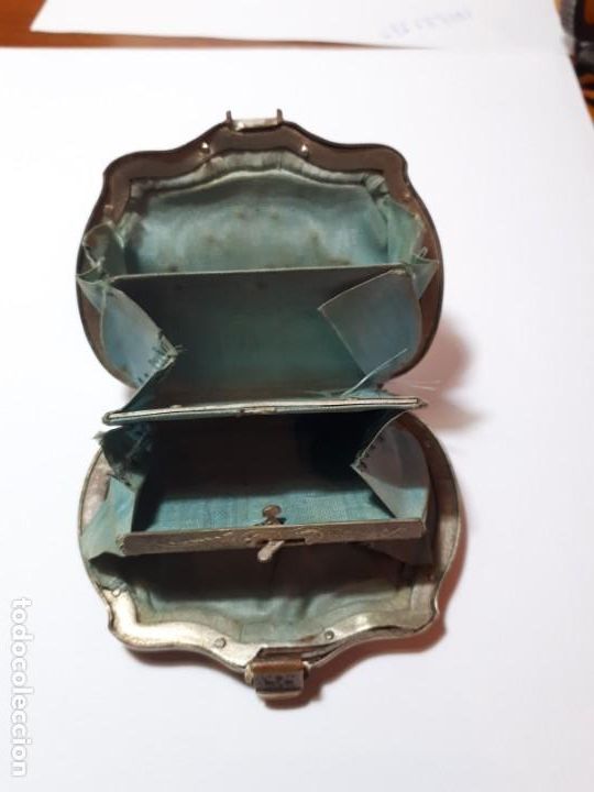 Antig&uuml;edades: Antiguo bolsito plata y marfil - Foto 5