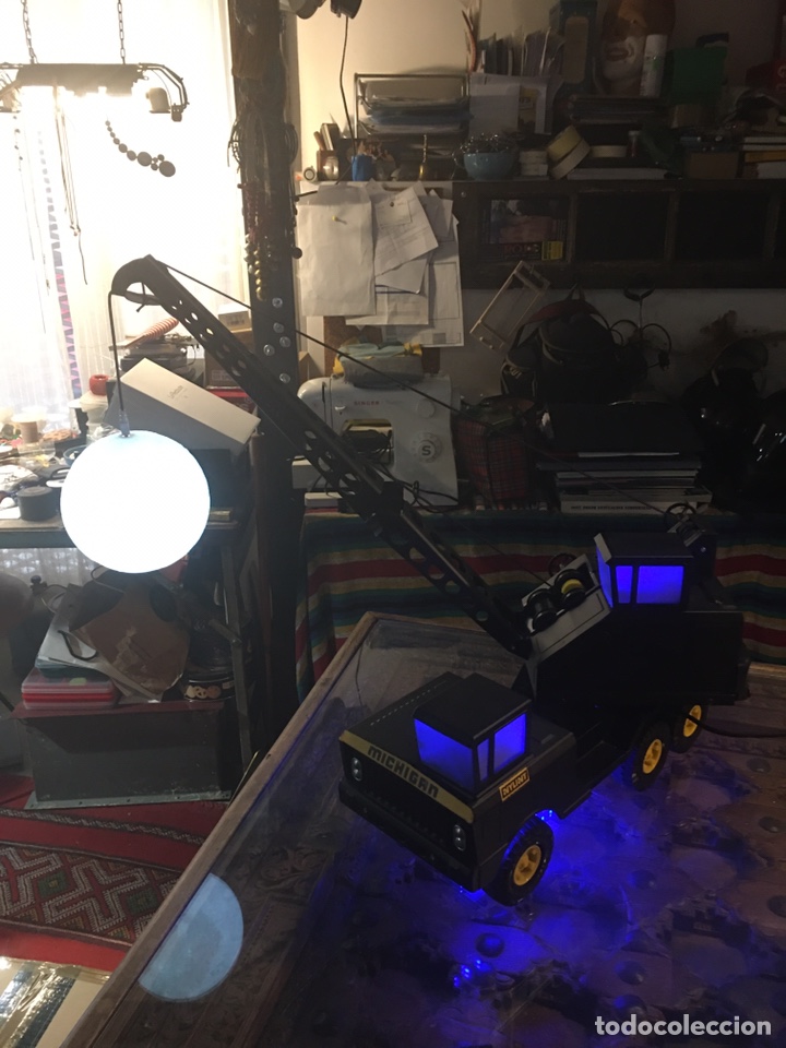 Antig&uuml;edades: Grua l&aacute;mpara de noche - Foto 5