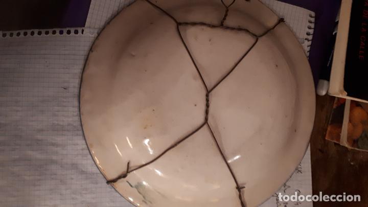 Antig&uuml;edades: PLATO DE MANISES. SIGLO XIX. - Foto 2