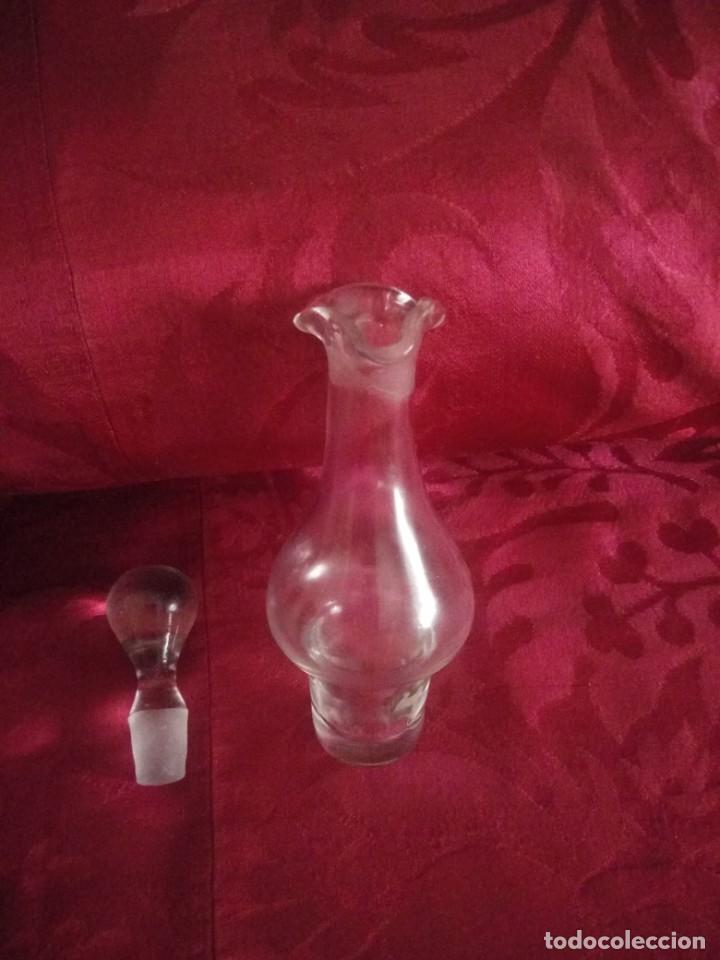 Antig&uuml;edades: aceitera, vinagrera de cristal - Foto 2