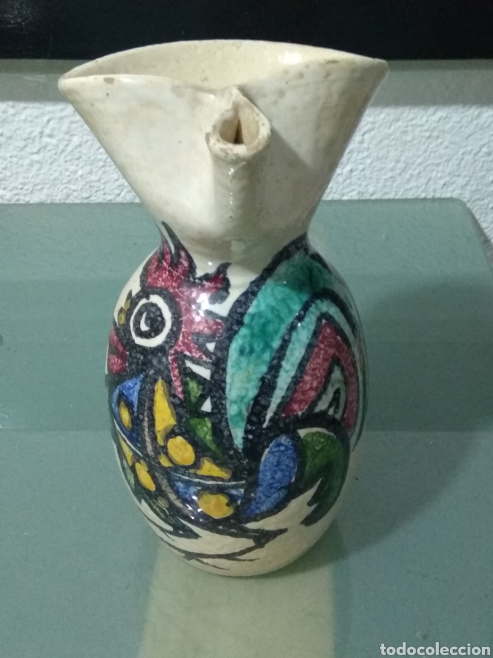 Antig&uuml;edades: Curiosa Jarra de ceramica - Foto 2