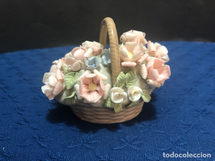 Antig&uuml;edades: REF: 01001295 &ldquo;CESTA DE FLORES N&ordm;. 4-B&rdquo; LLADR&Oacute; - Foto 9