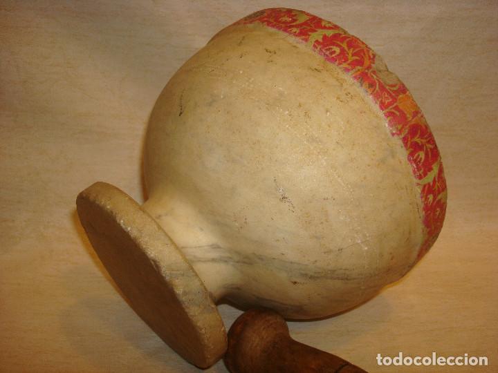 Antig&uuml;edades: Mortero marmol (copa) - Foto 5