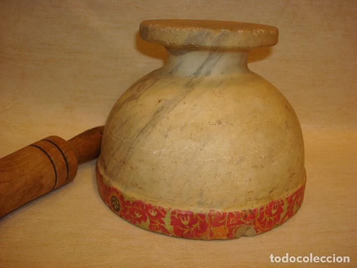 Antig&uuml;edades: Mortero marmol (copa) - Foto 6