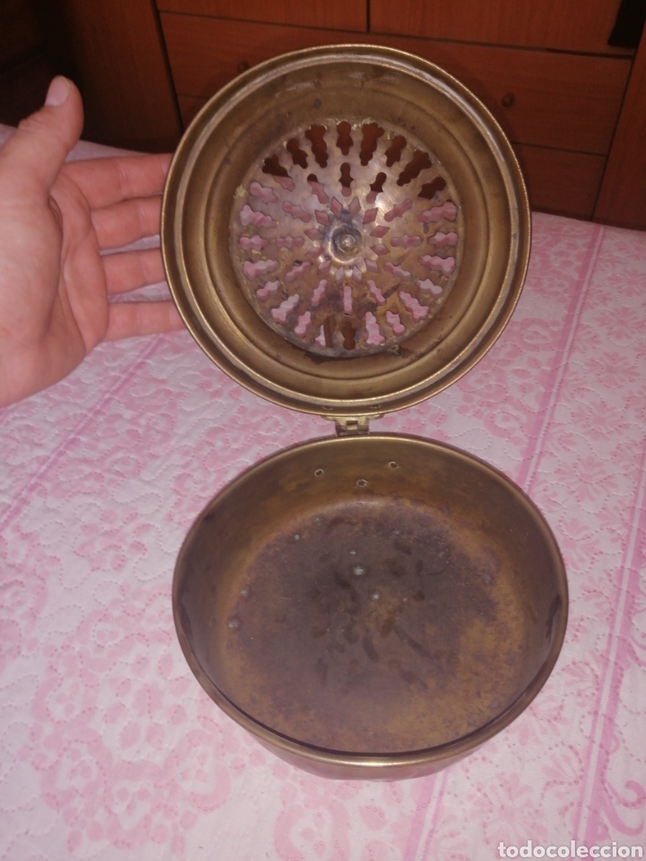 Antig&uuml;edades: Brasero de cama - Foto 3
