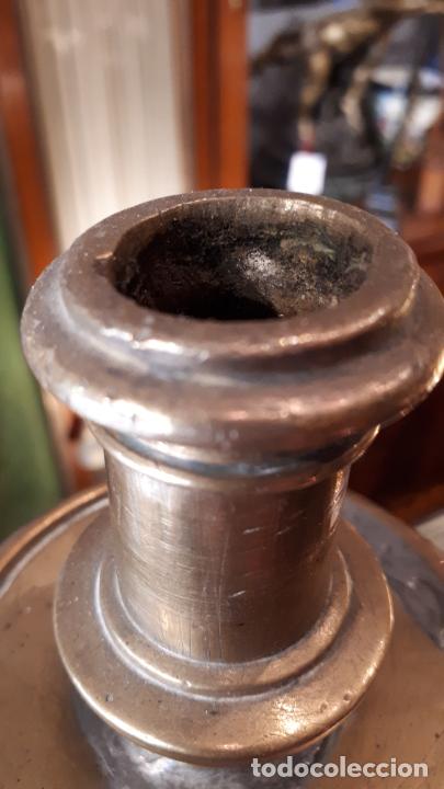 Antig&uuml;edades: CANDELERO DE BRONCES.XVIII. - Foto 6