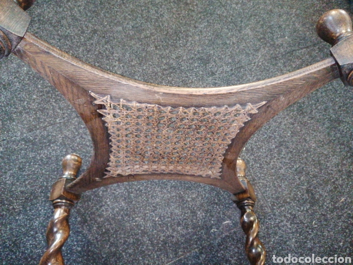 Antig&uuml;edades: Mesa de centro de madera de roble - Foto 3
