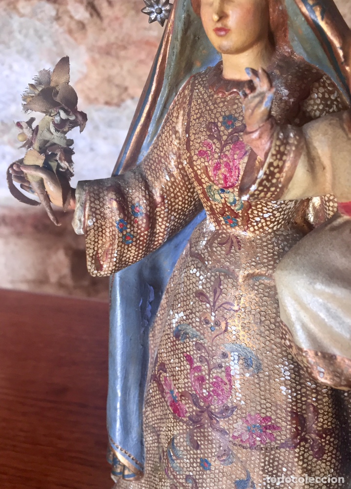 Antig&uuml;edades: Preciosa virgen. - Foto 4