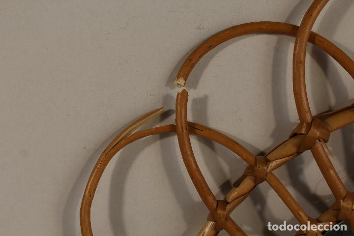 Antig&uuml;edades: espejo de bamb&uacute; - Foto 6