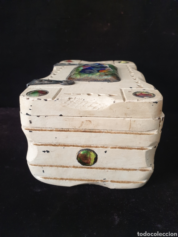Antig&uuml;edades: Caja de madera - Foto 7