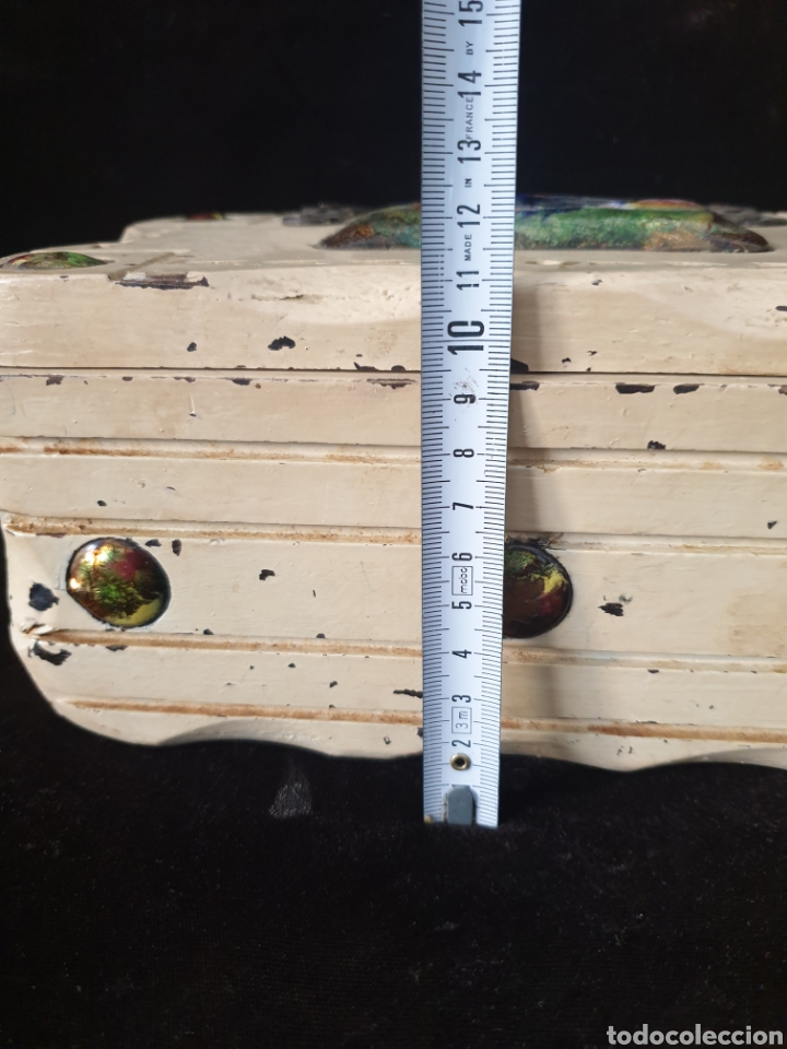 Antig&uuml;edades: Caja de madera - Foto 9