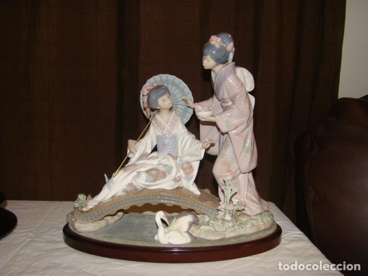Antig&uuml;edades: Figura de LLADRO Japonesas - Foto 1
