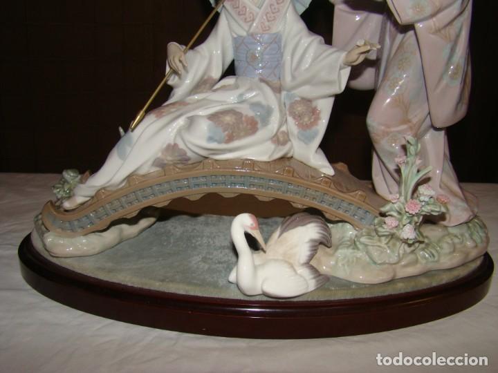 Antig&uuml;edades: Figura de LLADRO Japonesas - Foto 2