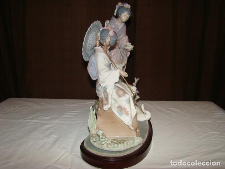 Antig&uuml;edades: Figura de LLADRO Japonesas - Foto 5