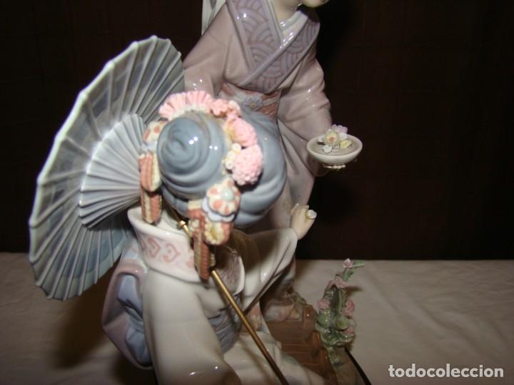 Antig&uuml;edades: Figura de LLADRO Japonesas - Foto 6